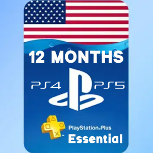 PS Plus 12 months Essential US Digitalne igre