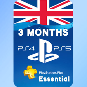 PS Plus 3 months Essential UK Digitalne igre