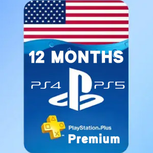 PS Plus 12 months Premium US Digitalne igre